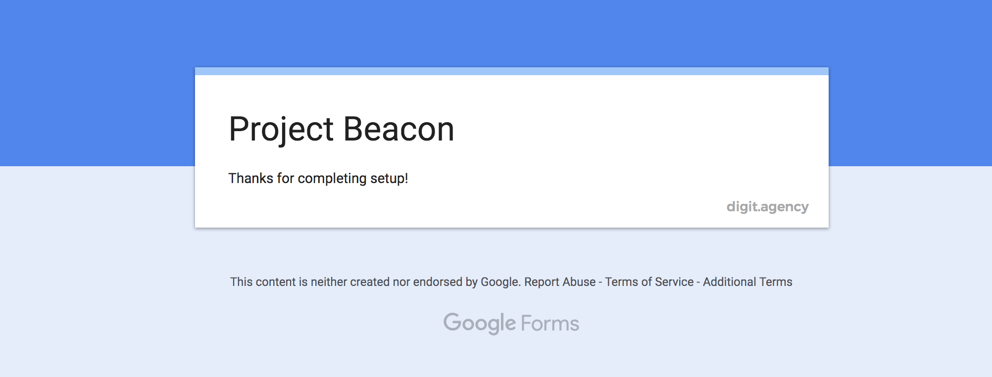 Project-Beacon-successful-setup